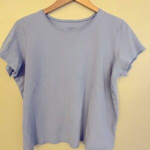 Eileen Fisher Grey Short Sleeve Tee